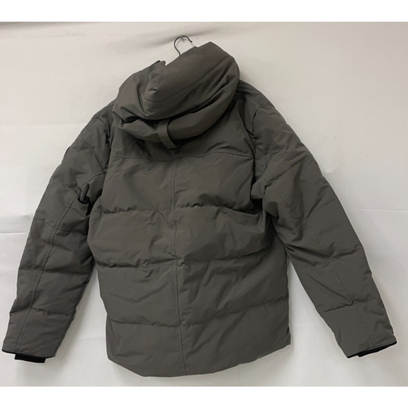 Canada Goose Men's Wyndham Parka Black Label Coastal Gray Sz XL Quilted NWT - Picture 2 of 16